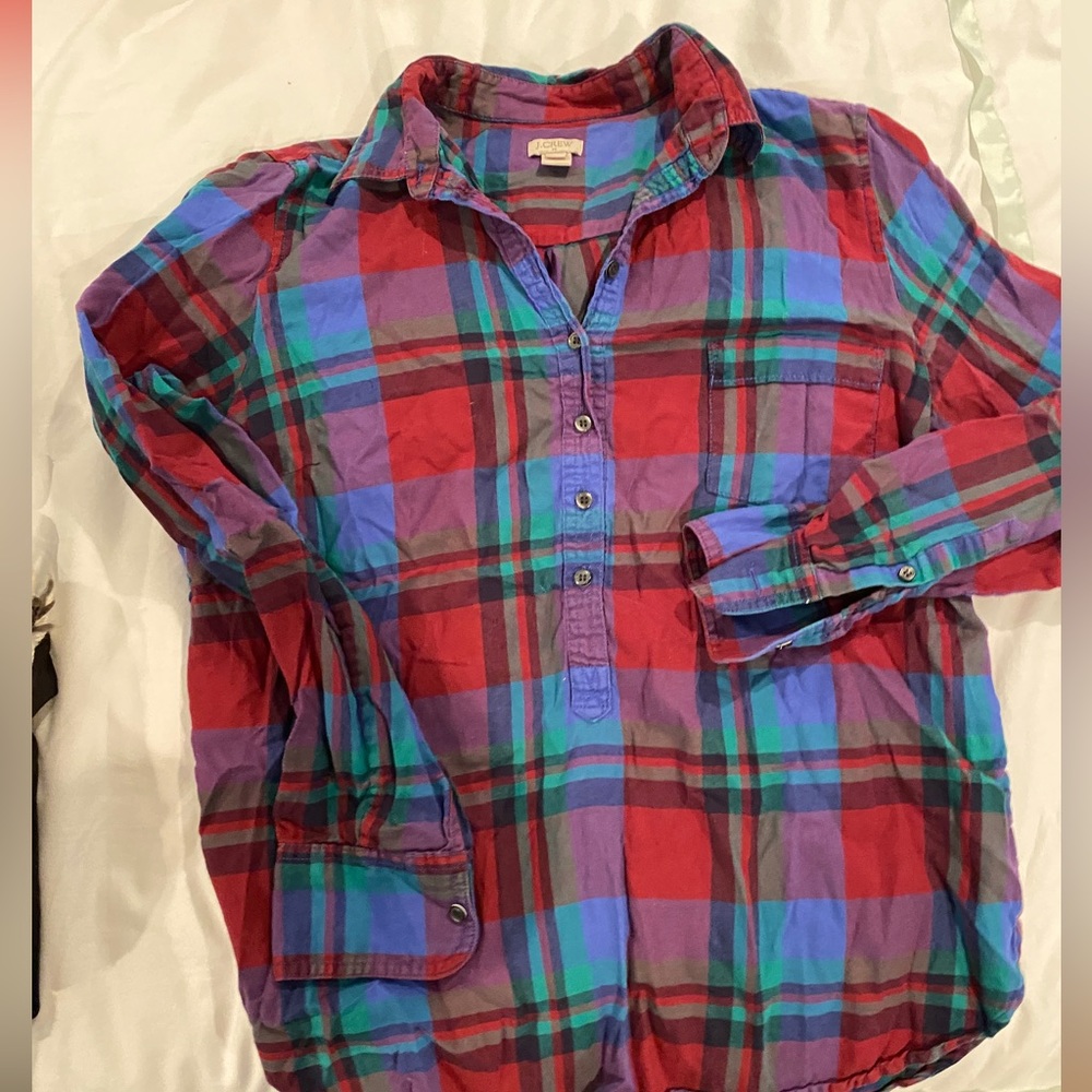 Jcrew womens flannel